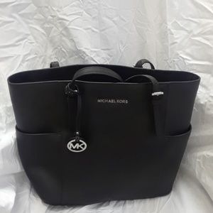MK black tote